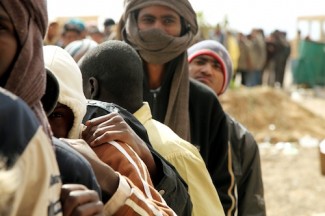 Humanitarian Aid on Egyptian Libyian Border