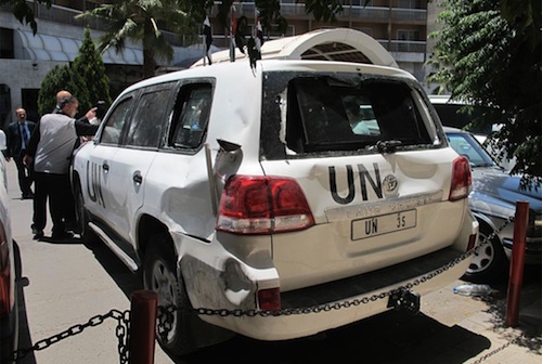 ‘Stench of dead bodies’ in the air, UN team says on reaching al-Haffeh, Syria