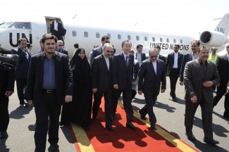 arrival in tehran