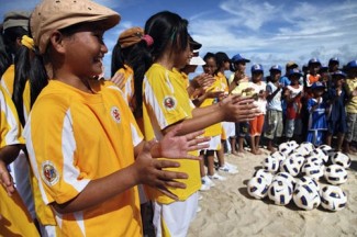 Children football - source FAO