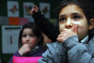 Children refugees West Bank - source UNRWA