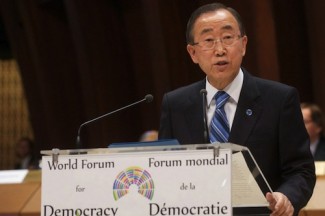 Ban Ki-moon speech - UN