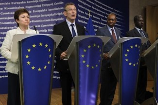 EU Piebalgs and Georgieva - source EU