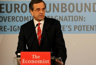 Samaras Economist conf - ND Fb