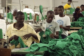 Workers Port au Prince - UN